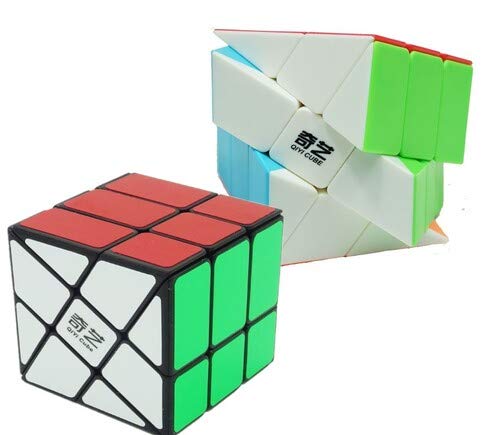 Amazon.com: QIYI Puzzle Cube - Windmill Cube - Speedy (Black with